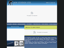 Tablet Screenshot of jainstudiosltd.com